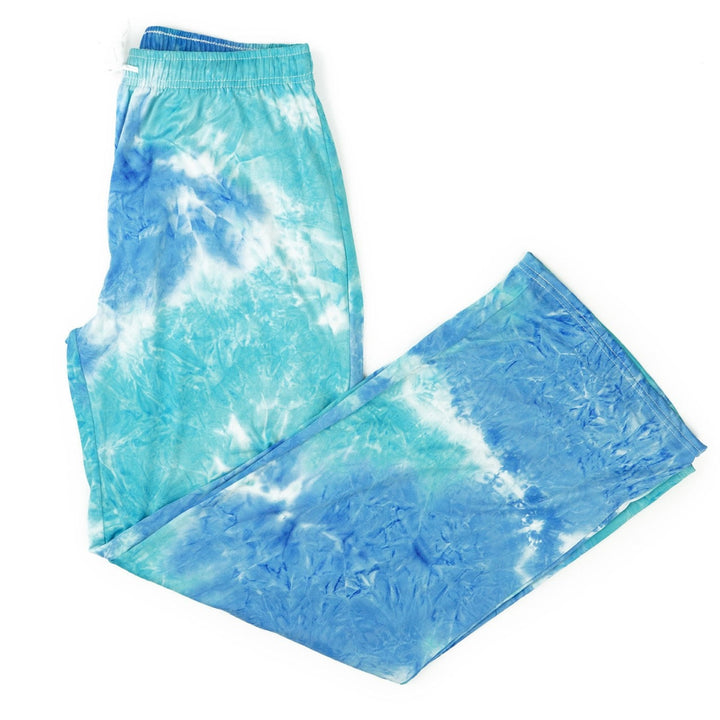 Hello Mello Aqua Tie Dye Lounge Pants
