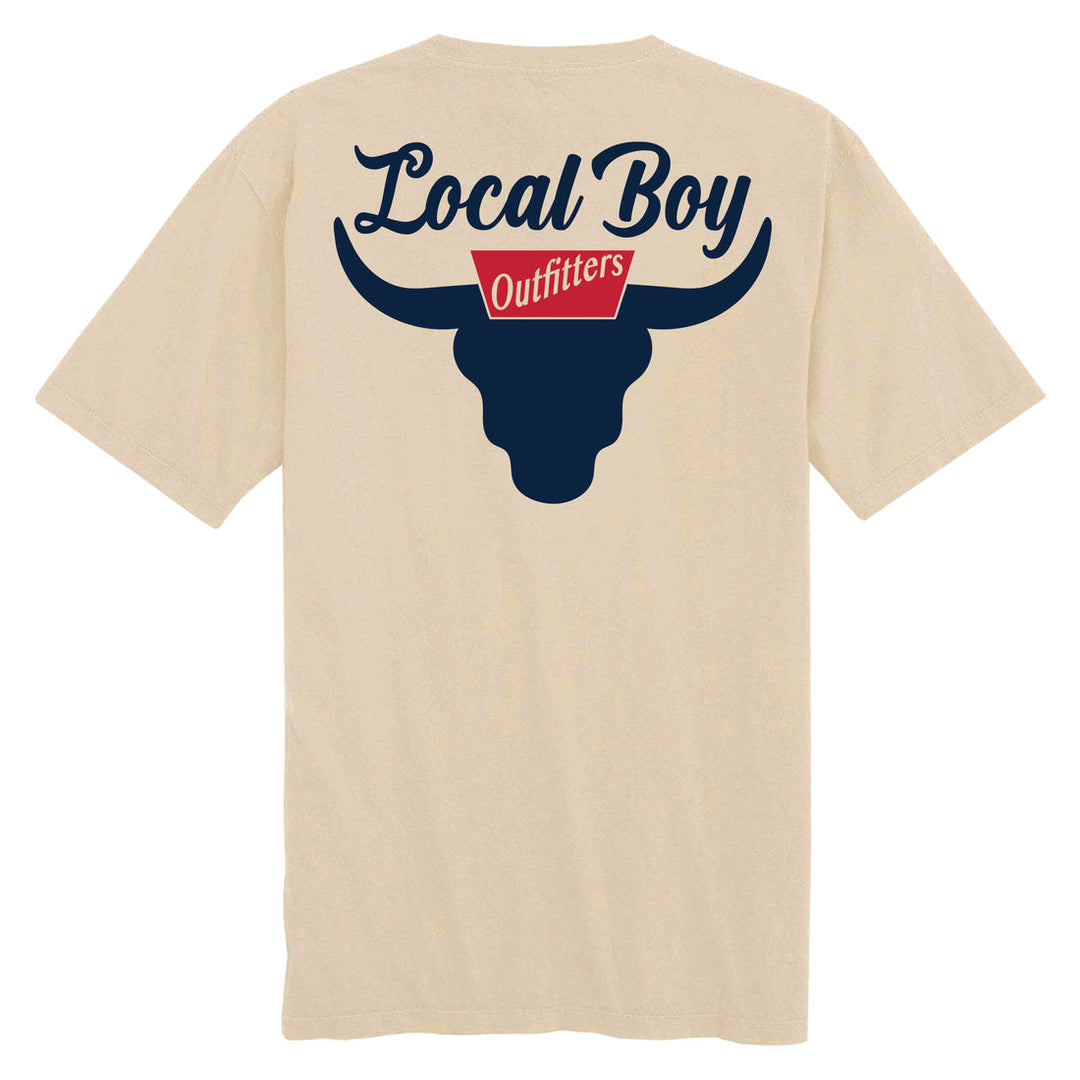 Local Boy Men's Banquet Coors Bull T Shirt