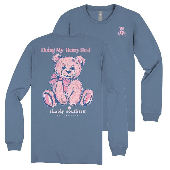Simply Southern Teddy Bear Beary Best T-shirt