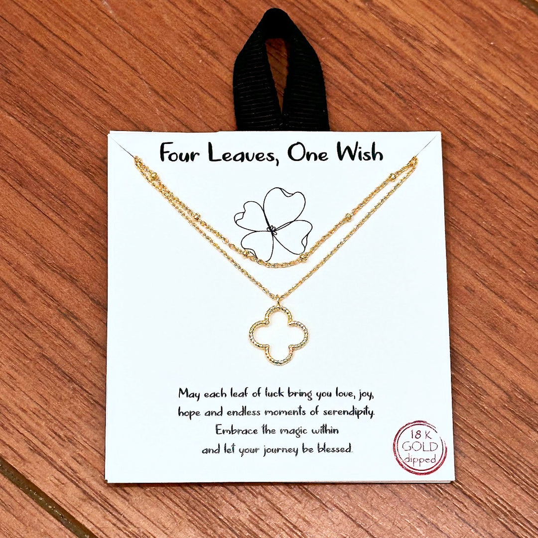 Four Leaf Clover Necklace