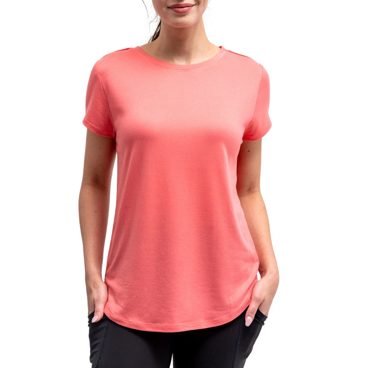 Hello Mello Coral Lounge Top Shirt