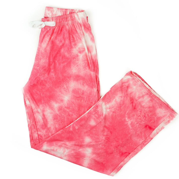 Hello Mello Tie Dye Coral Lounge Pants