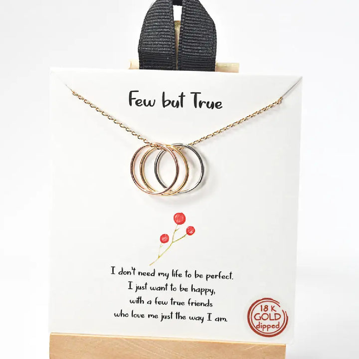 Few But True Message Jewelry Necklace