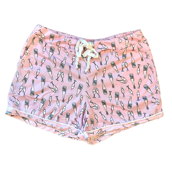 Hello Mello Happy Hour Champagne Lounge Shorts