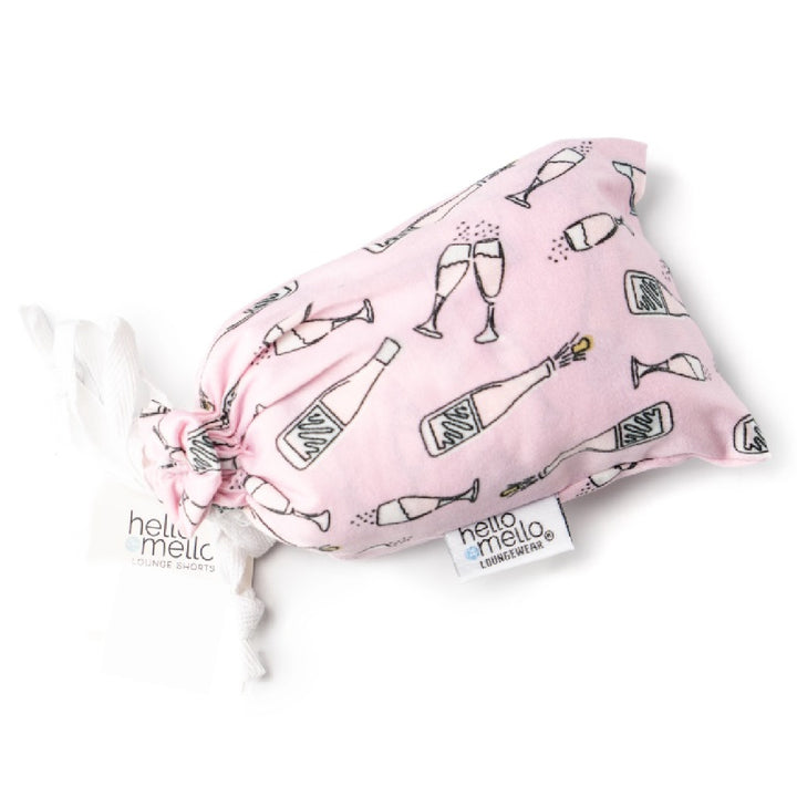 Hello Mello Happy Hour Champagne Lounge Shorts