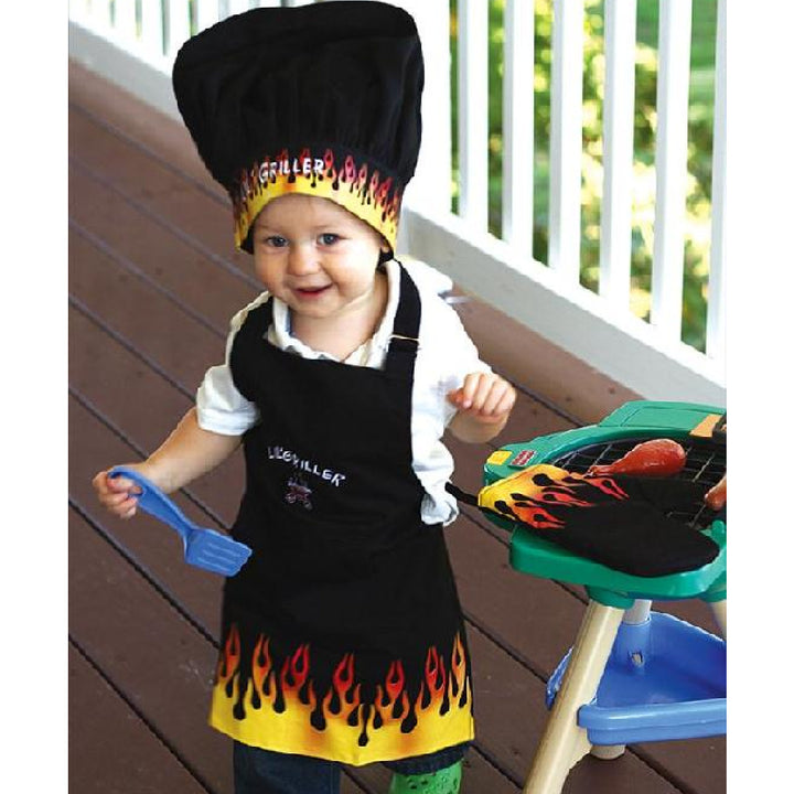 Kids Apron Set Lil Griller