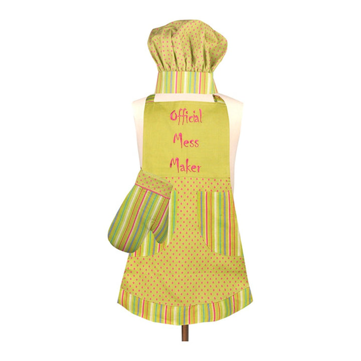 Kids Apron Set Official Mess Maker