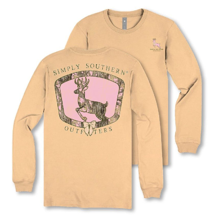 Simply Southern Camo Deer T-shirt