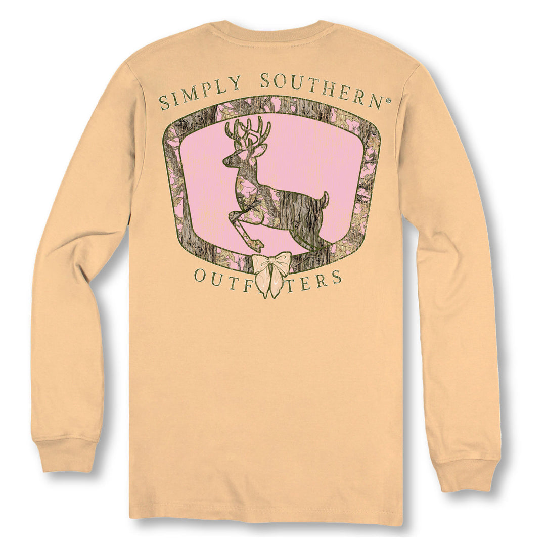 Simply Southern Camo Deer T-shirt