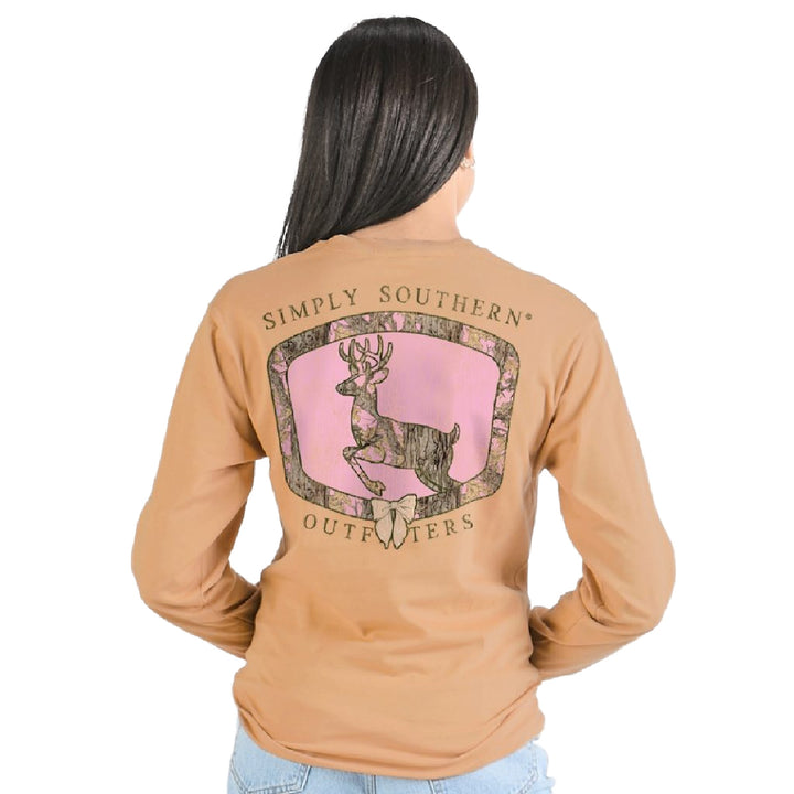 Simply Southern Camo Deer T-shirt