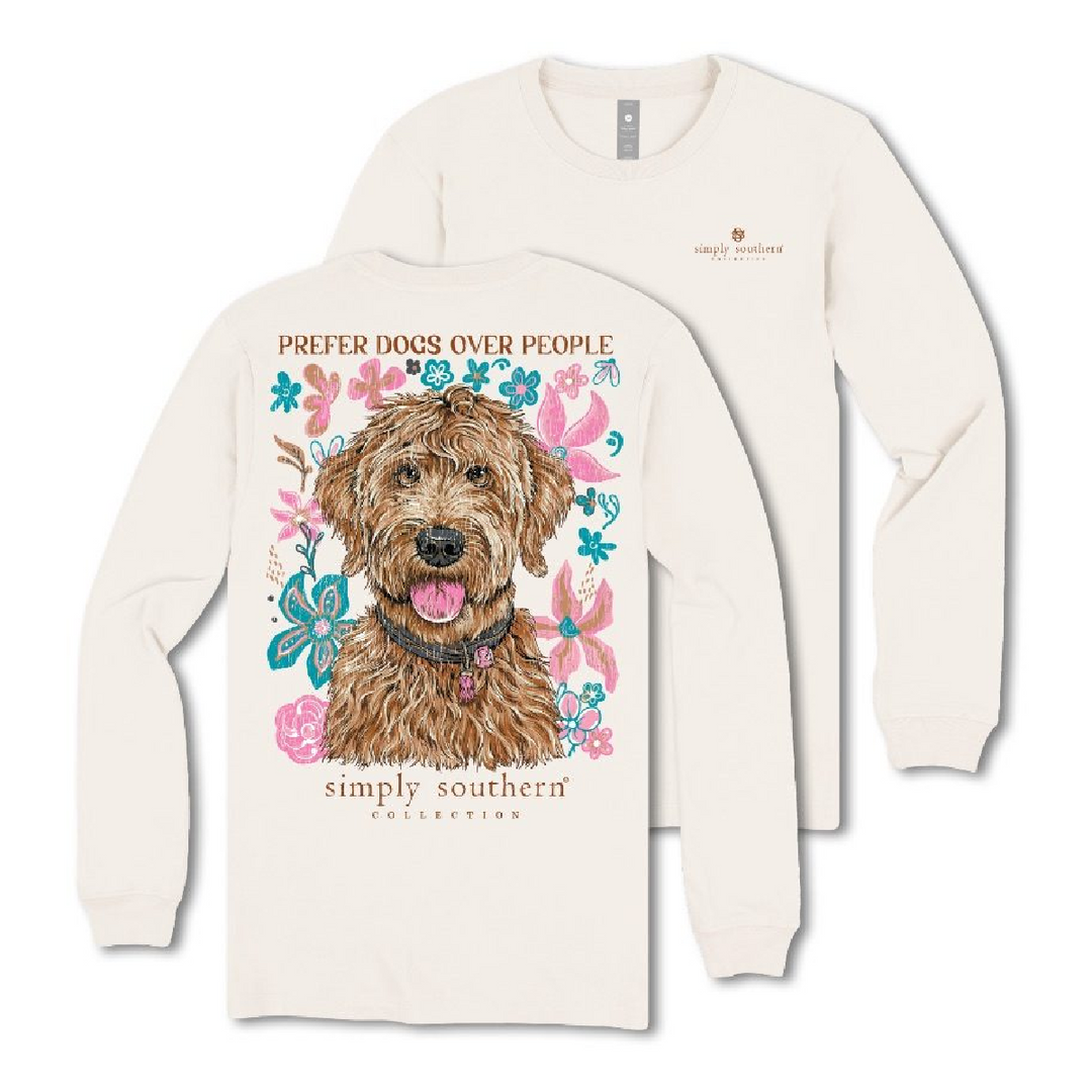 Simply Southern Prefer Dogs Over People T-shirt