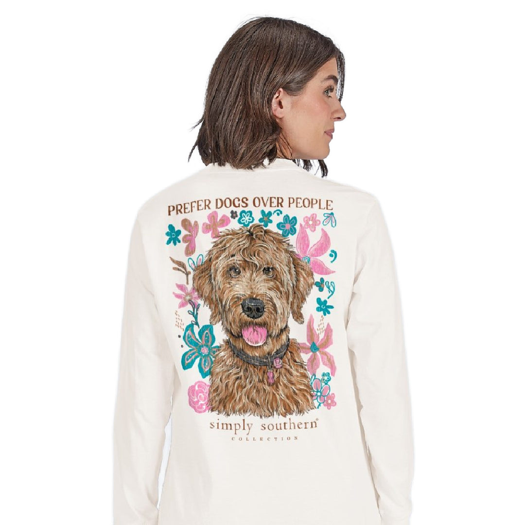 Simply Southern Youth Prefer Dogs over People T-shirt