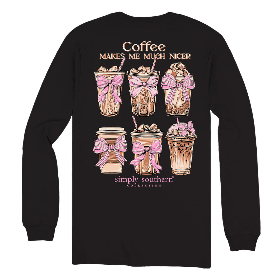 Simply Southern Coffee Makes Me Nicer T-shirt