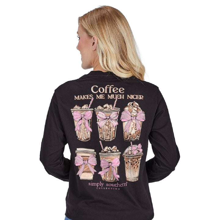 Simply Southern Coffee Makes Me Nicer T-shirt