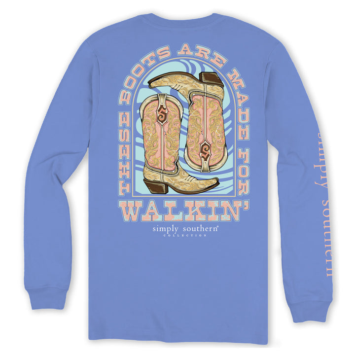 Simply Southern These Boots are Made for Walking T-shirt