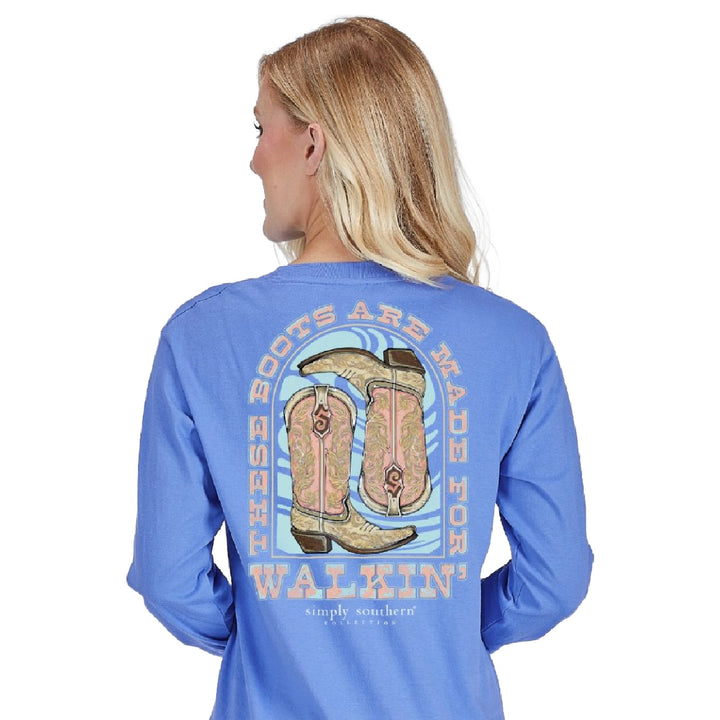 Simply Southern These Boots are Made for Walking T-shirt