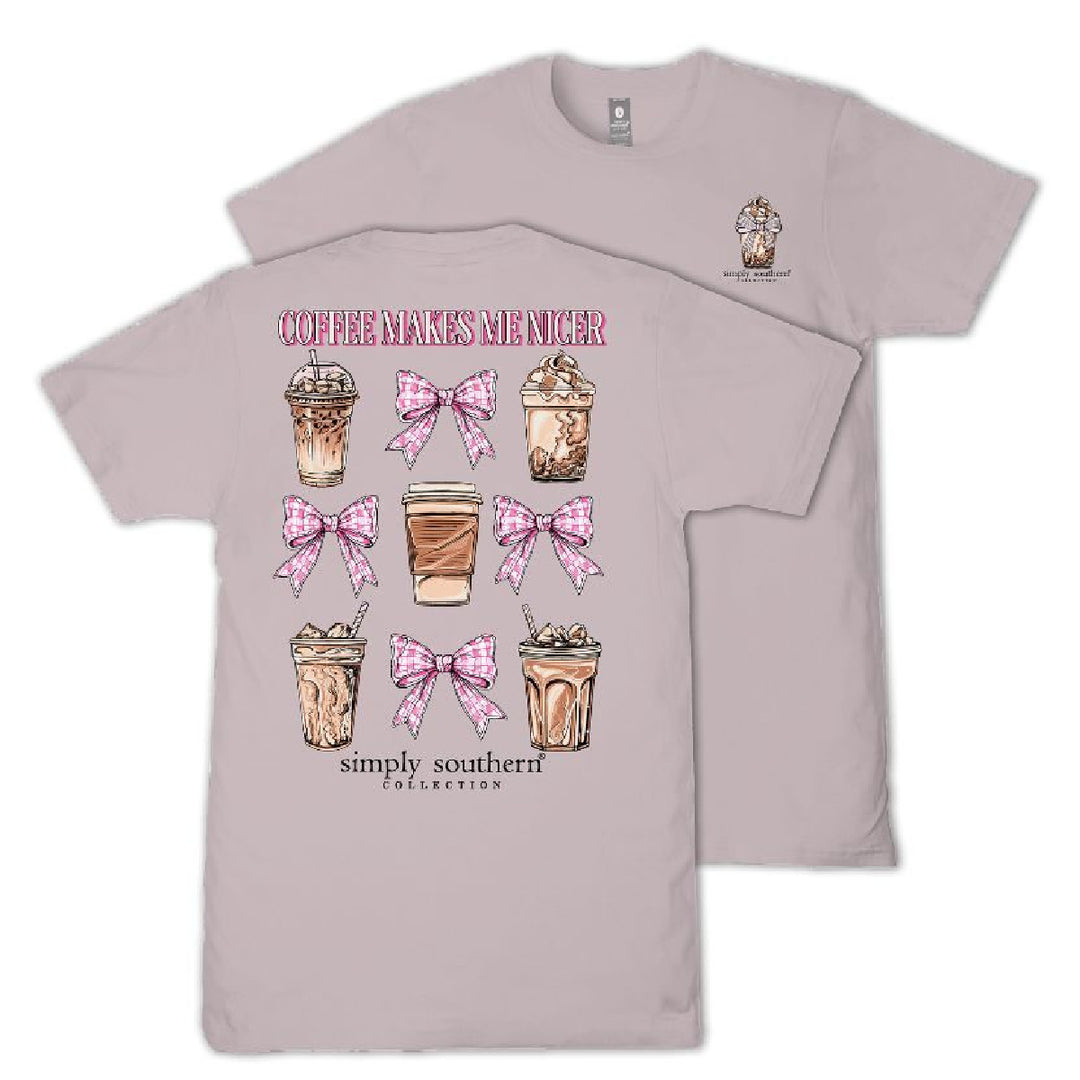 Simply Southern Coffee Make me Nicer T-shirt