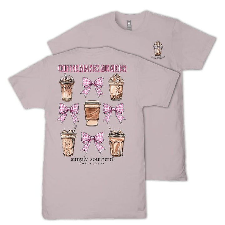 Simply Southern Coffee Make me Nicer T-shirt