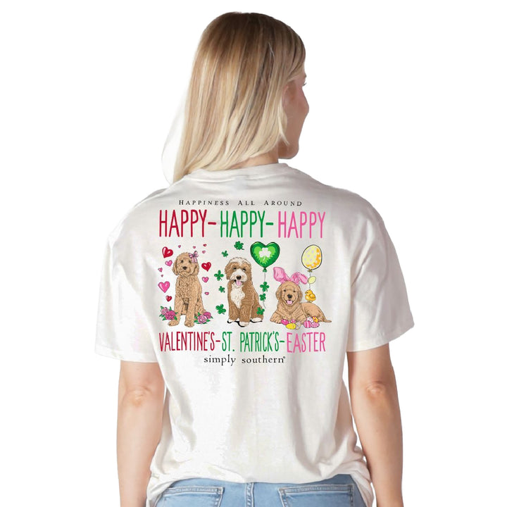 Simply Southern Happy Everything Holiday T-shirt