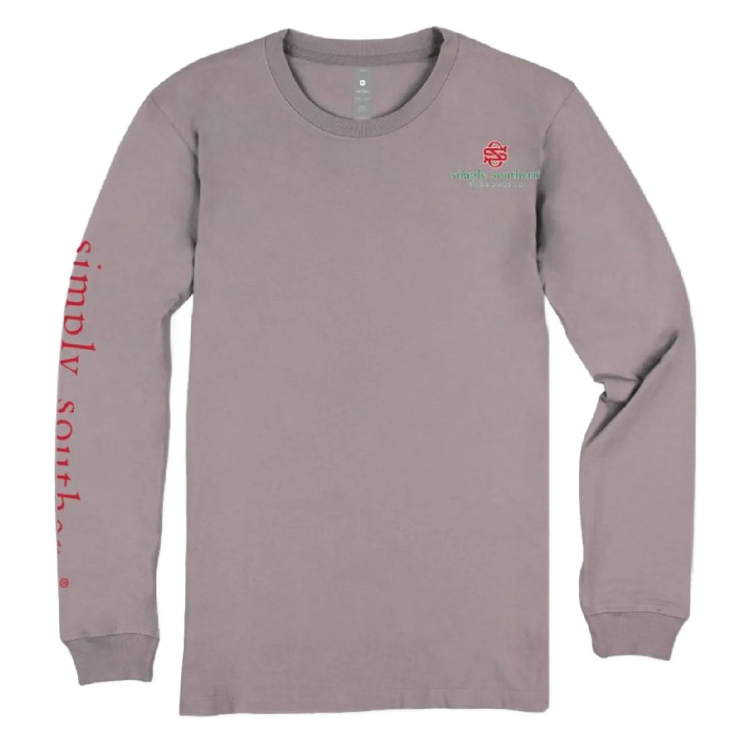 Simply Southern Cow Christmas Tee- Mooey & Bright