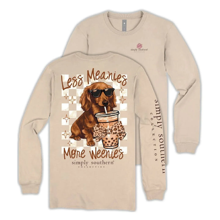 Simply Southern Dachshund Shirt - More Weenies Long Sleeve