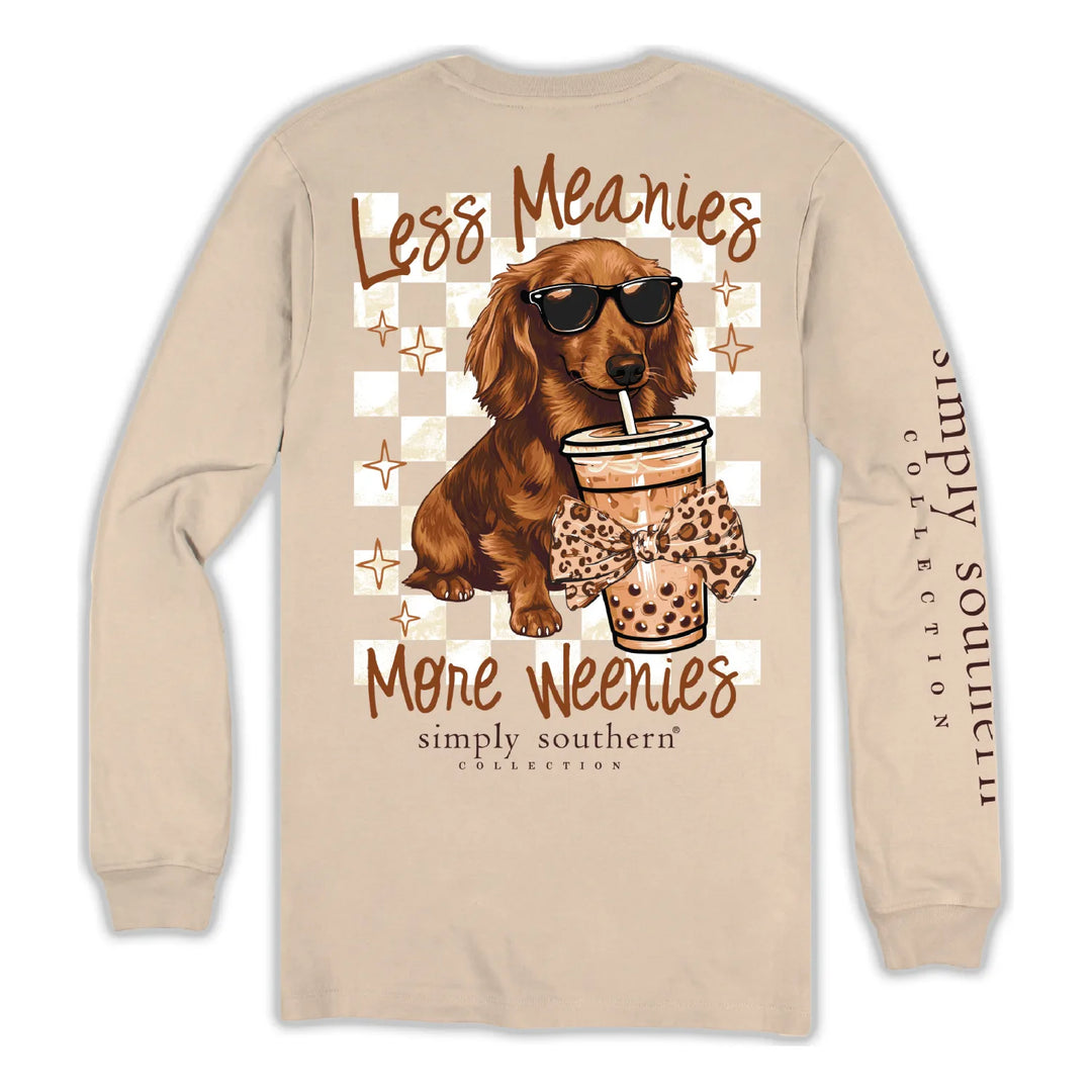 Simply Southern Dachshund Shirt - More Weenies Long Sleeve