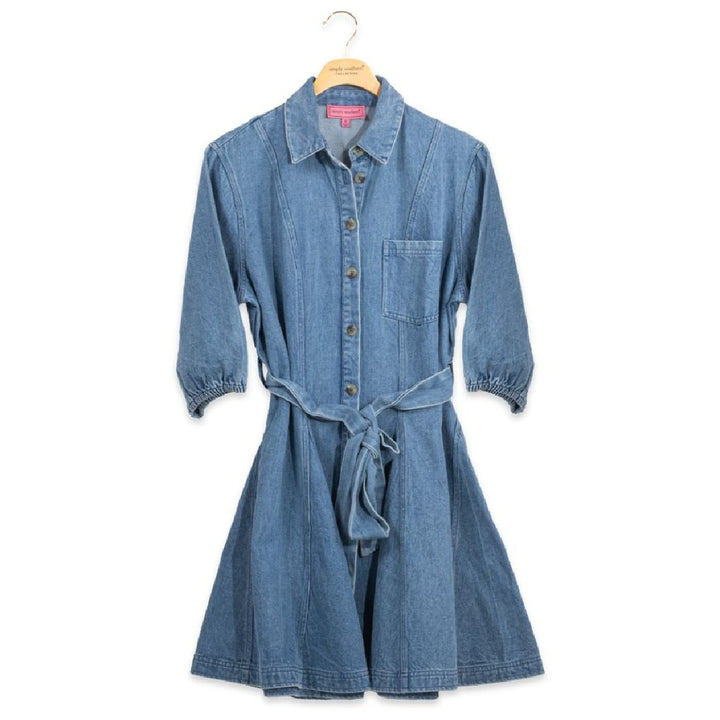 Simply Southern Denim Button Up Dress