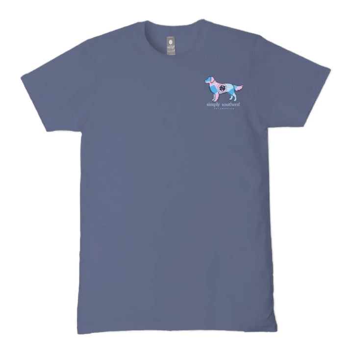 Simply Southern Dog Love Patchwork T-shirt