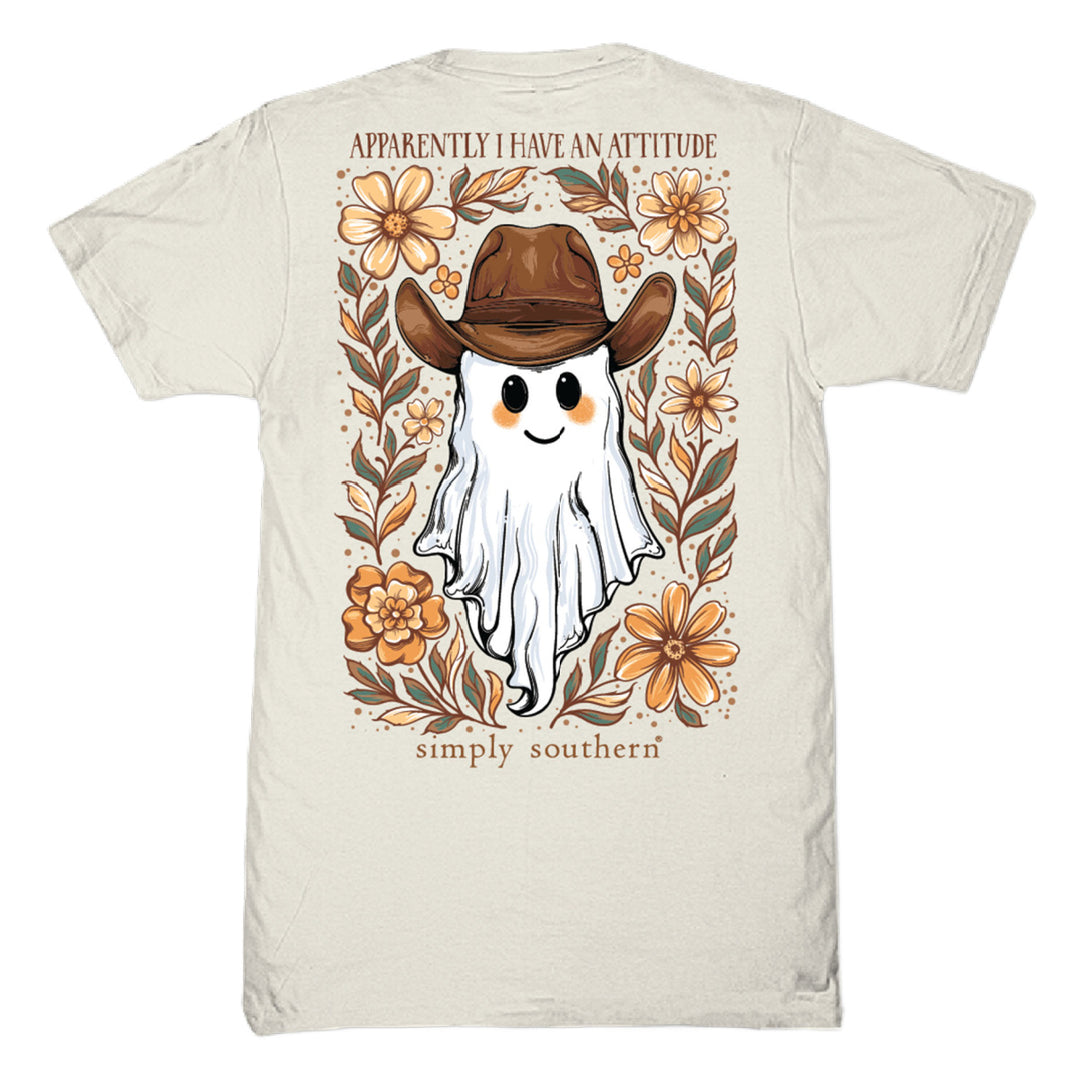 Simply Southern Halloween Ghost Attitude T-shirt