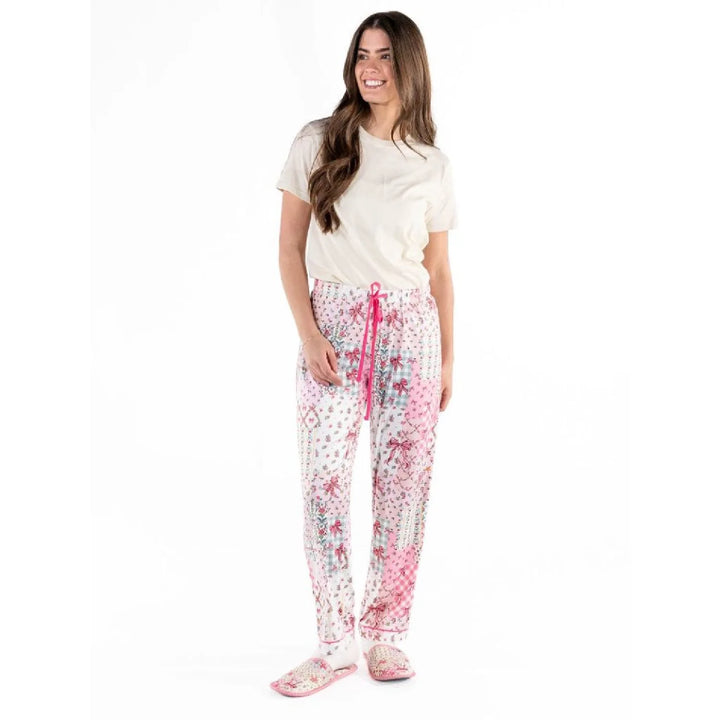 Simply Southern Quilt Ribbon Pajama Pants