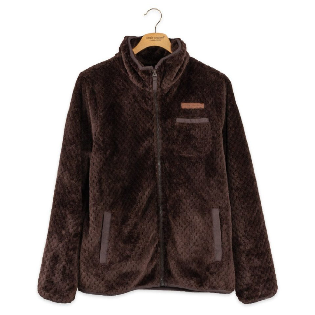 Simply Southern Simply Soft Jacket - Coffee
