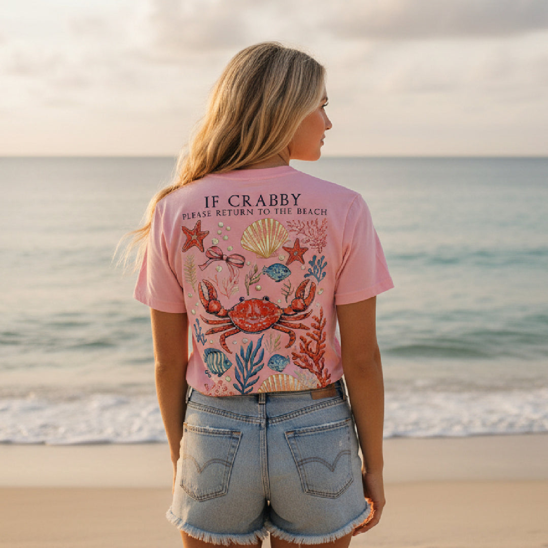 Simply Southern Crabby Beach T-shirt