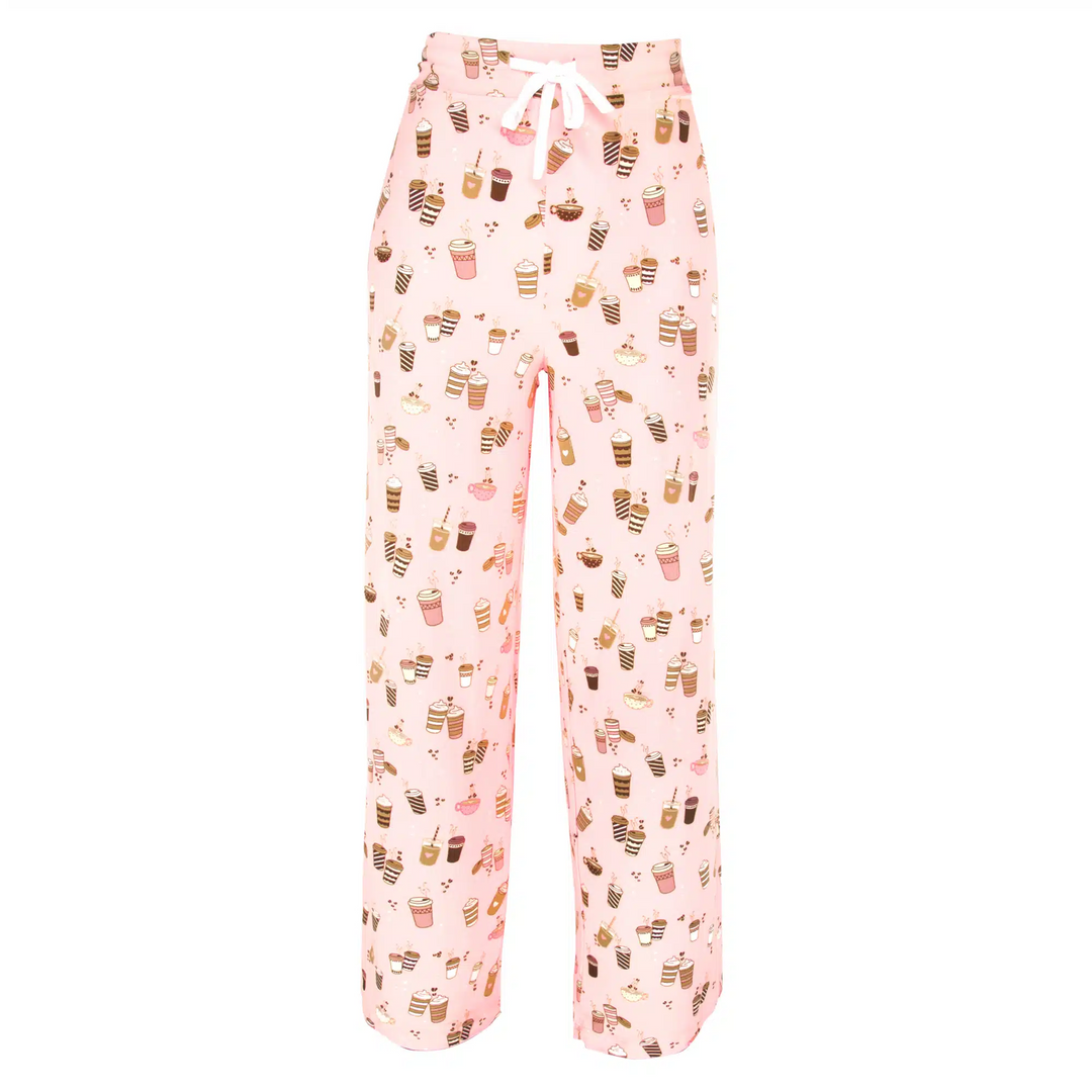 Amanda Blu Love at First Sip Coffee Lounge Pants