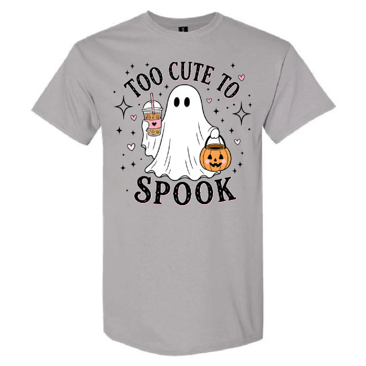 Too Cute To Spook Ghost Halloween T-shirt