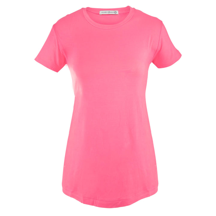 Women's Lounge Shirt - Soft Pajama Top Tee