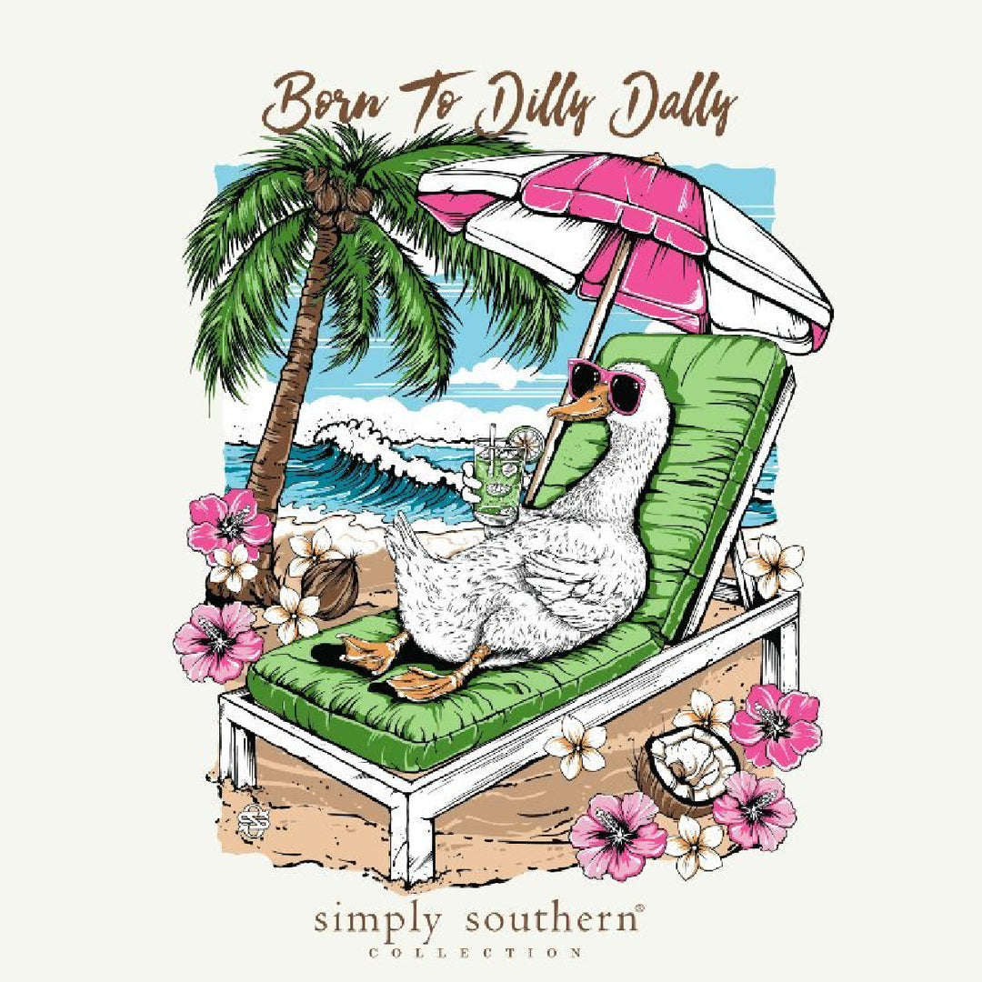 Simply Southern Women's Dilly Dally Goose T-Shirt