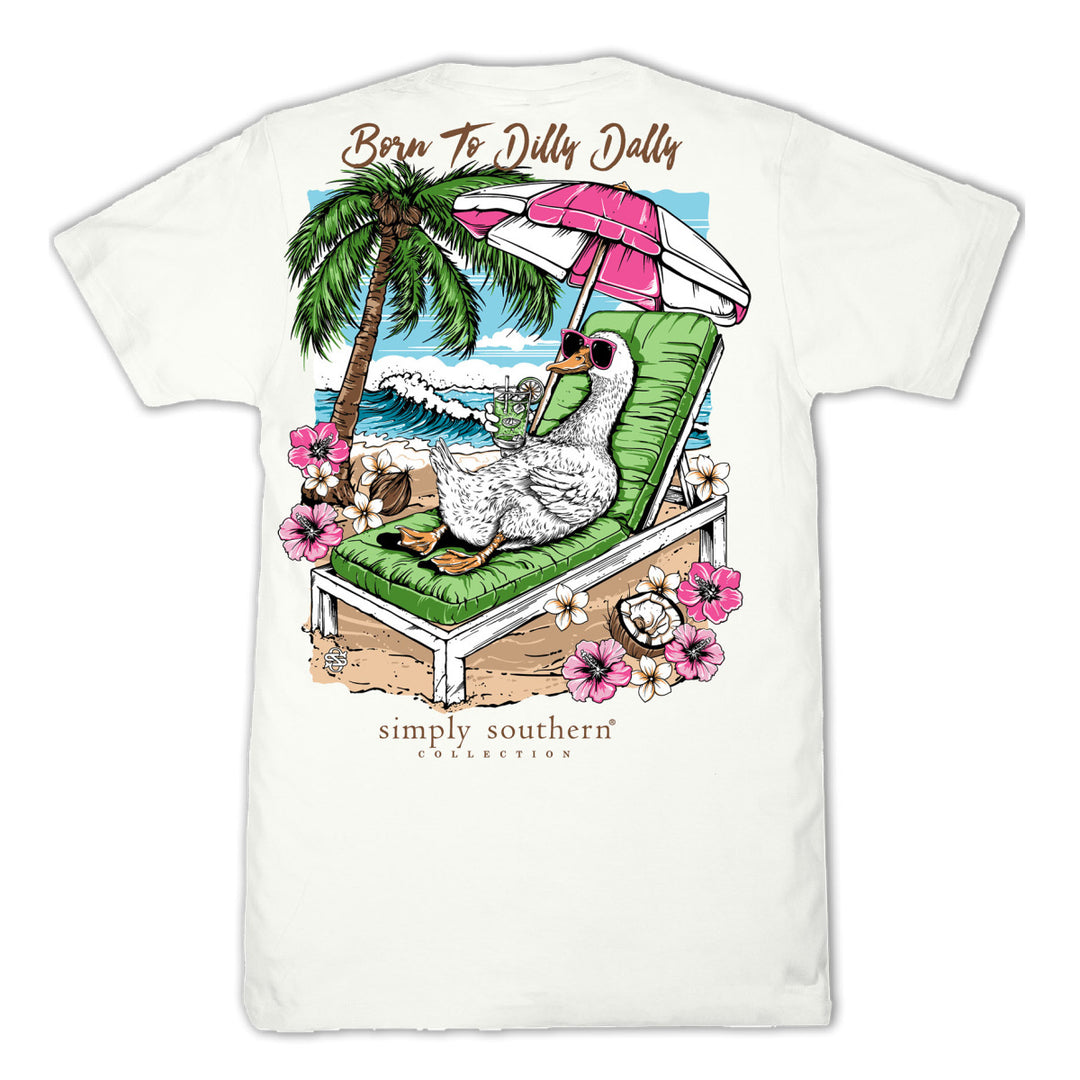 Simply Southern Women's Dilly Dally Goose T-Shirt