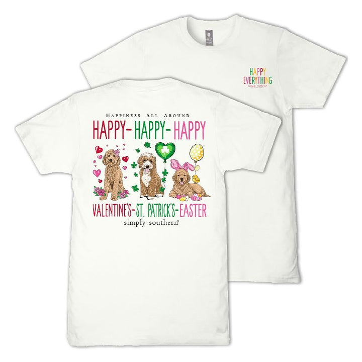 Simply Southern Happy Everything Holiday T-shirt