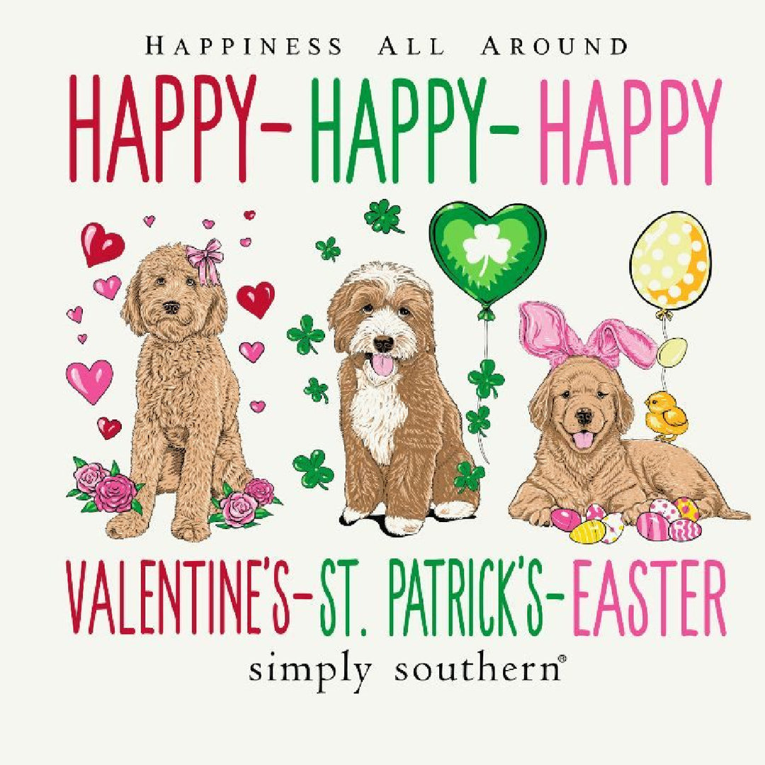 Simply Southern Happy Everything Holiday T-shirt