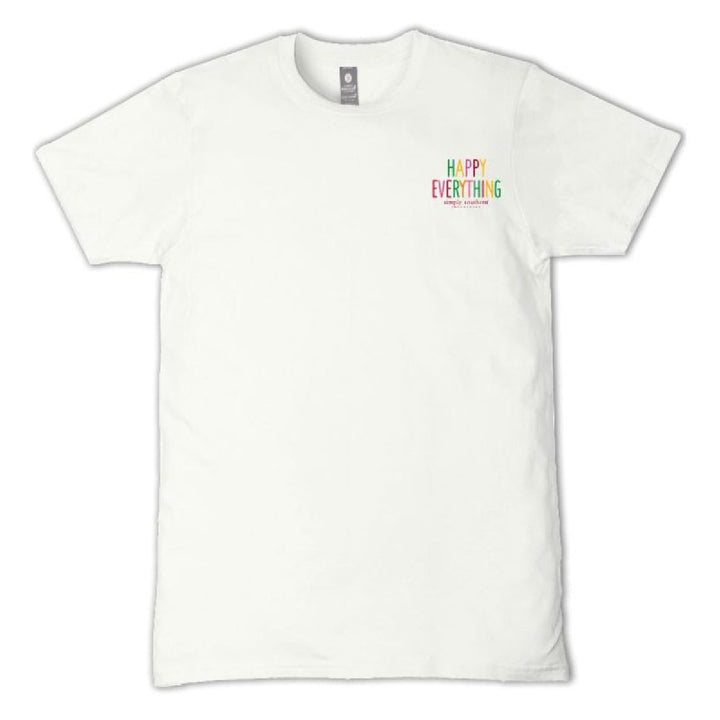 Simply Southern Youth Happy Everything Holiday T-shirt