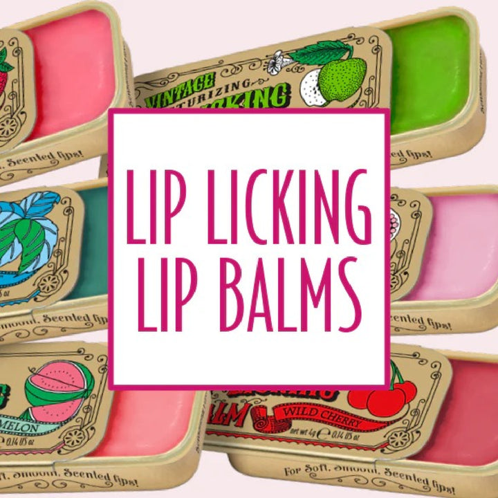 Lip Licking Vintage Lip Balm Tin